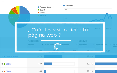 ¿ Cuantas visitas tiene tu página web ?